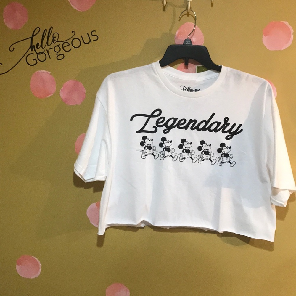 NWT Disney Crop